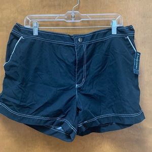 Faded Glory black swim shorts